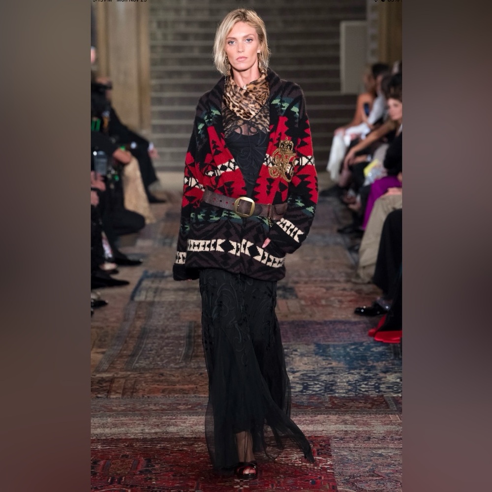 Ralph Lauren 2018 50th Anniversary 
Silk Dress